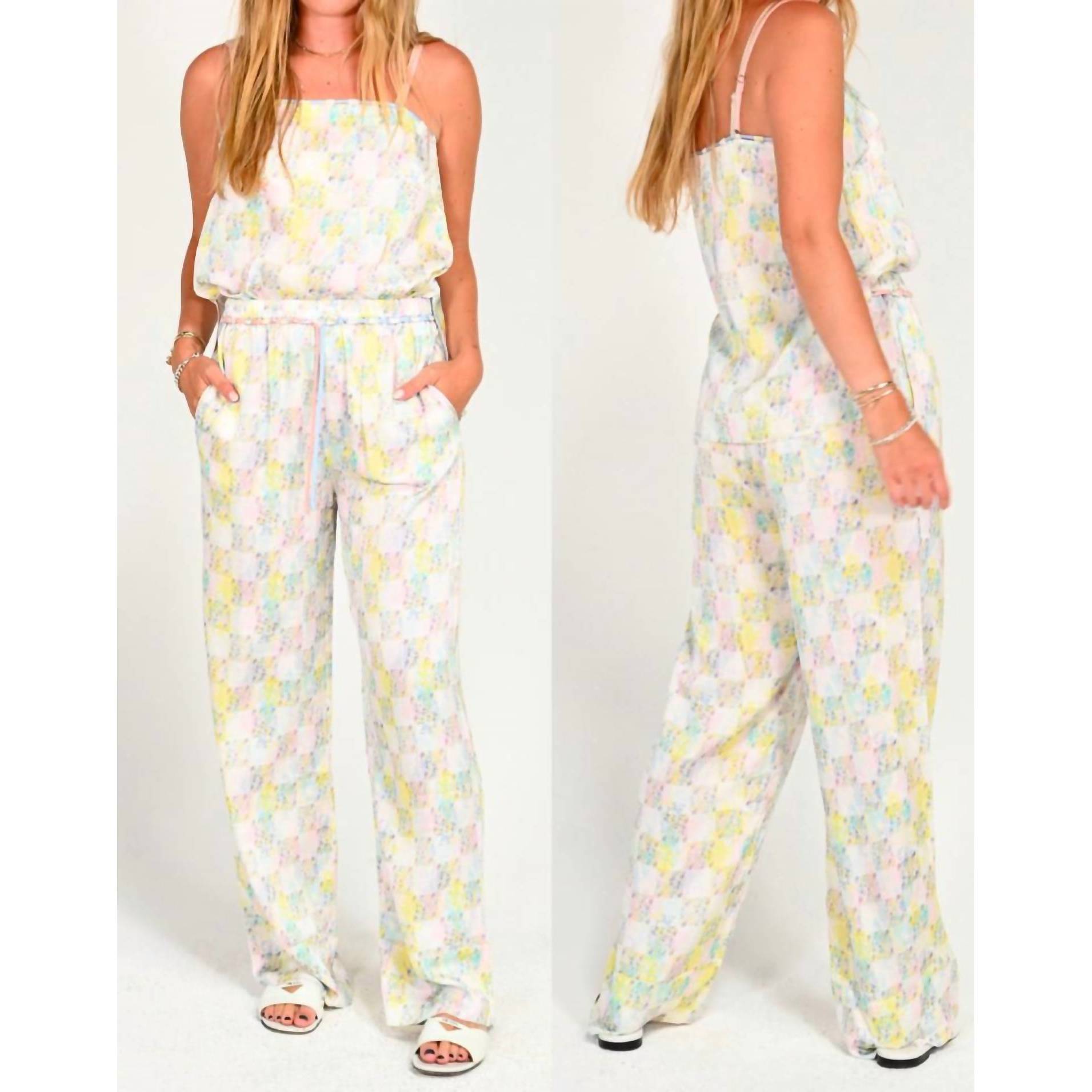 New Kerri Rosenthal Billy Pant In Multi